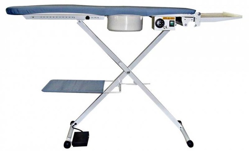 Table à repasser aspirante, chauffante et pliante COMEL type COMELFLEX