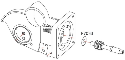 [F7033] Rondelle anti friction F7033 RASOR