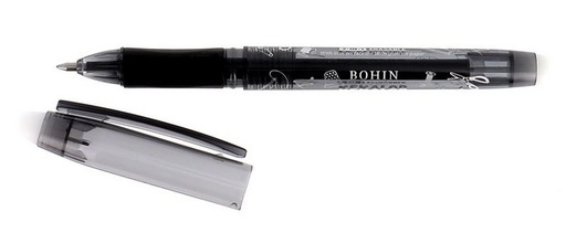 Stylo thermosensible effaçable au fer noir ou rouge BOHIN KEKALOR