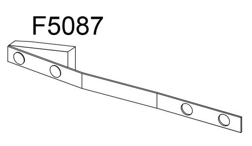 [F5087] Contre lame RASOR réf F5087 FP862M et FORZA