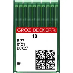 Aiguilles B27 RG Groz-Beckert pour surjeteuse industrielle