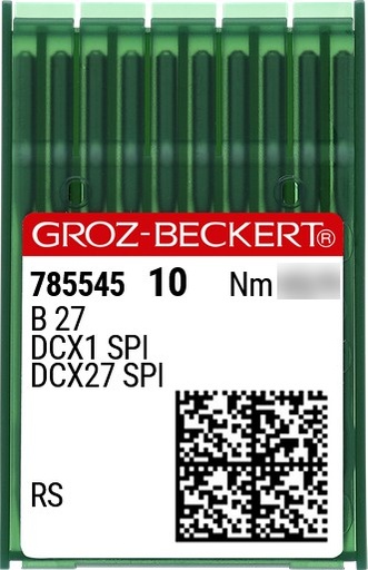 Aiguilles B27 RS/SPI Groz-Beckert (x10 aiguilles)