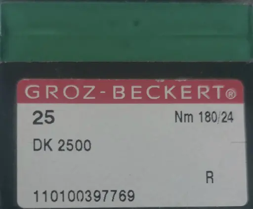 Aiguilles DK 2500 R machine a coudre industrielle TITAN  (X25 aiguilles)