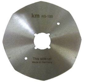 [S135] Lame KM RS-100-octa 8 pans Ø100mm