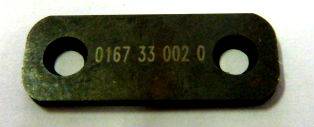 [867330530] Couteau inferieur ADLER 167 / 867 réf 0867 330530 ( egal 0167 330020)
